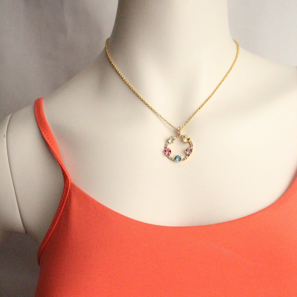 NWT Kate Spade Carnival Crystal Gold Necklace